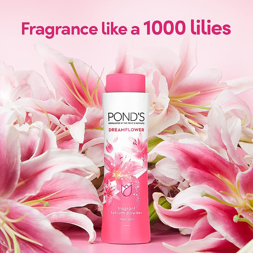 Ponds Dreamflower Talc, Lily Powder, 19 Gm