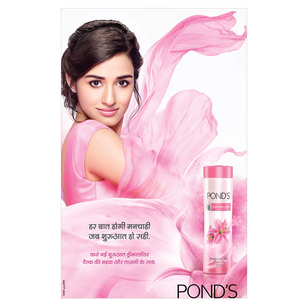 Ponds Dreamflower Talc, Lily Powder, 19 Gm
