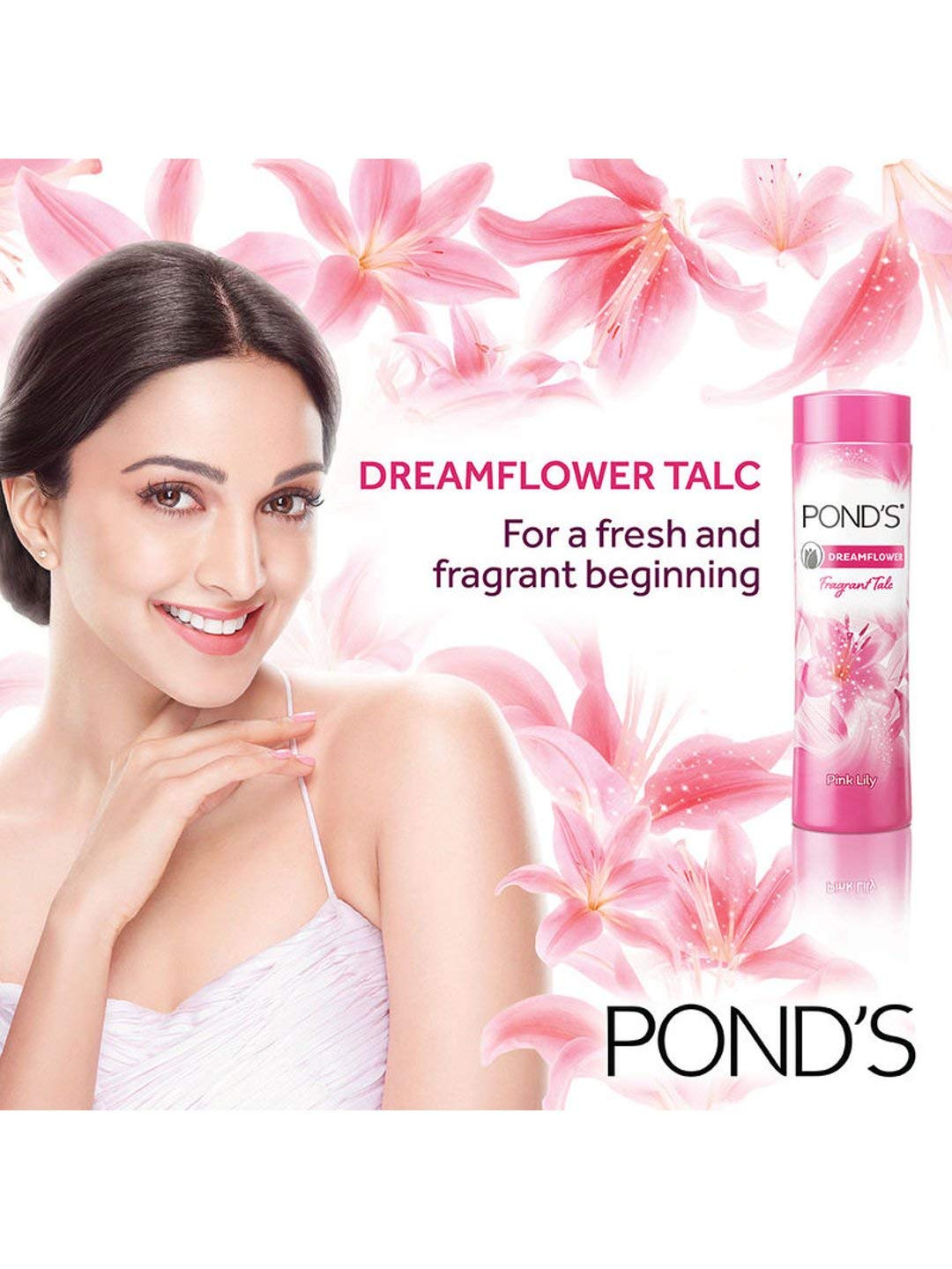 Ponds Dreamflower Talc, Lily Powder, 19 Gm
