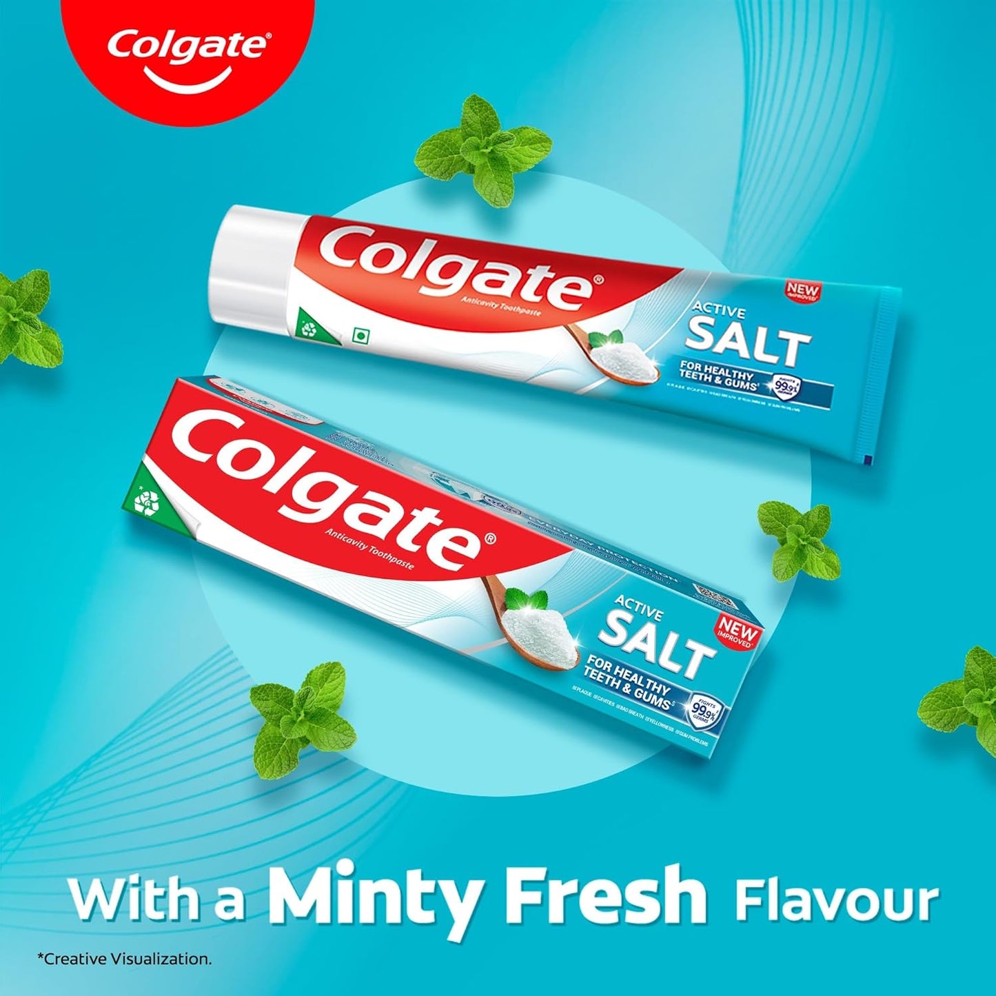 Colgate Active Salt Tooth Paste, Offer Pack: 15% Extra, 100 gm + 15 gm (Deal : Discount Coupon of Rs 10)
