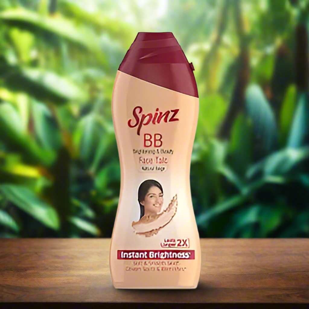 Spinz BB Face Talc, Natural Beige Powder, 10 gm