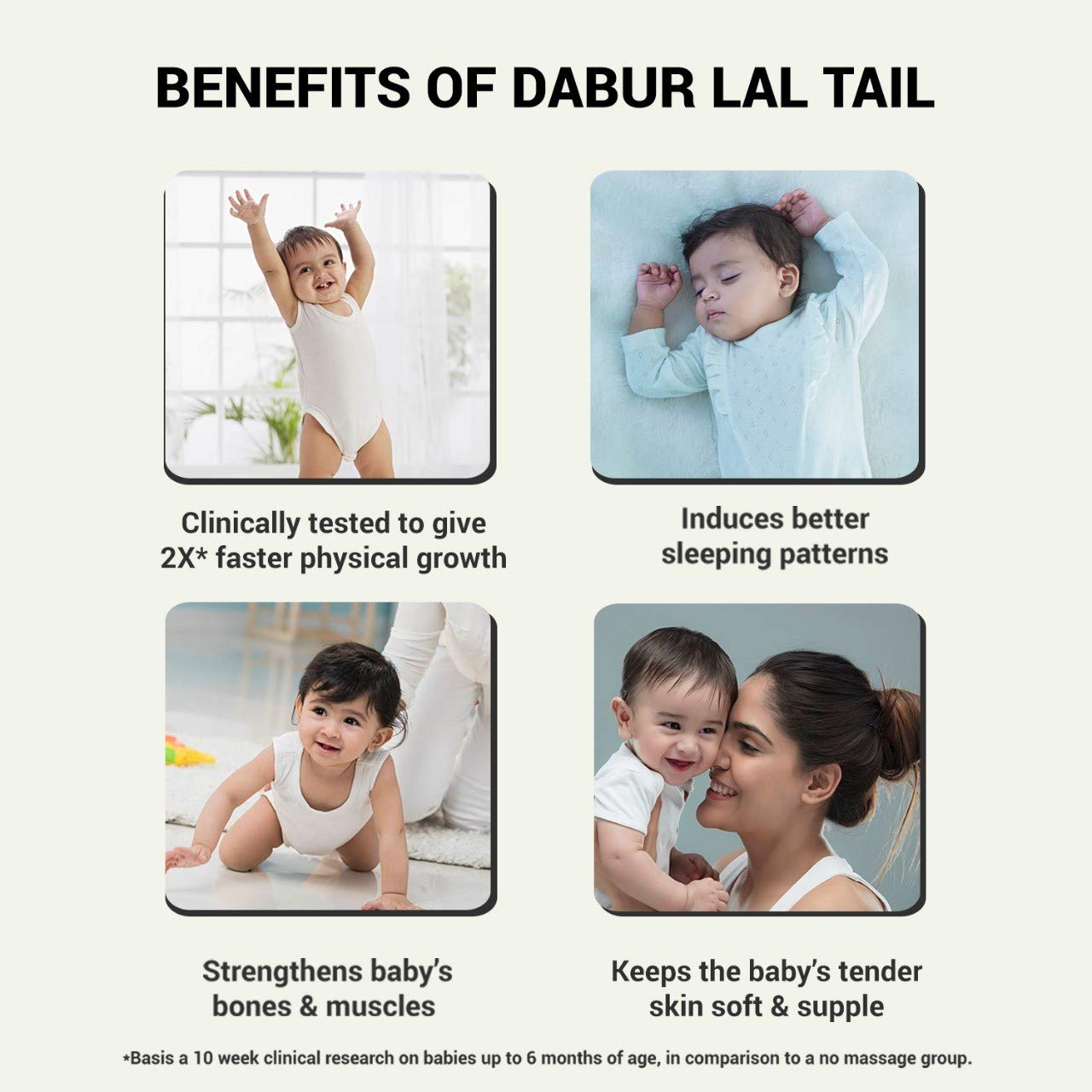 Dabur Lal Tel, Ayurvedic Baby Massage Oil, 25 ml (Deal : Benefit of 18%)