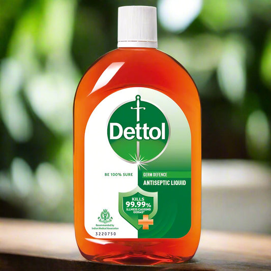 Dettol Antiseptic Liquid, 125 ml (Deal : Free 04 Himalaya Shampoo Pouch Worth Rs 08)