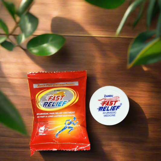 Zandu Fast Relief, Pain Relief Ointment (Small Round Pack)